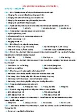 500 Câu trắc nghiệm Địa lý 12 - Địa lí tự nhiên (Có đáp án và lời giải)